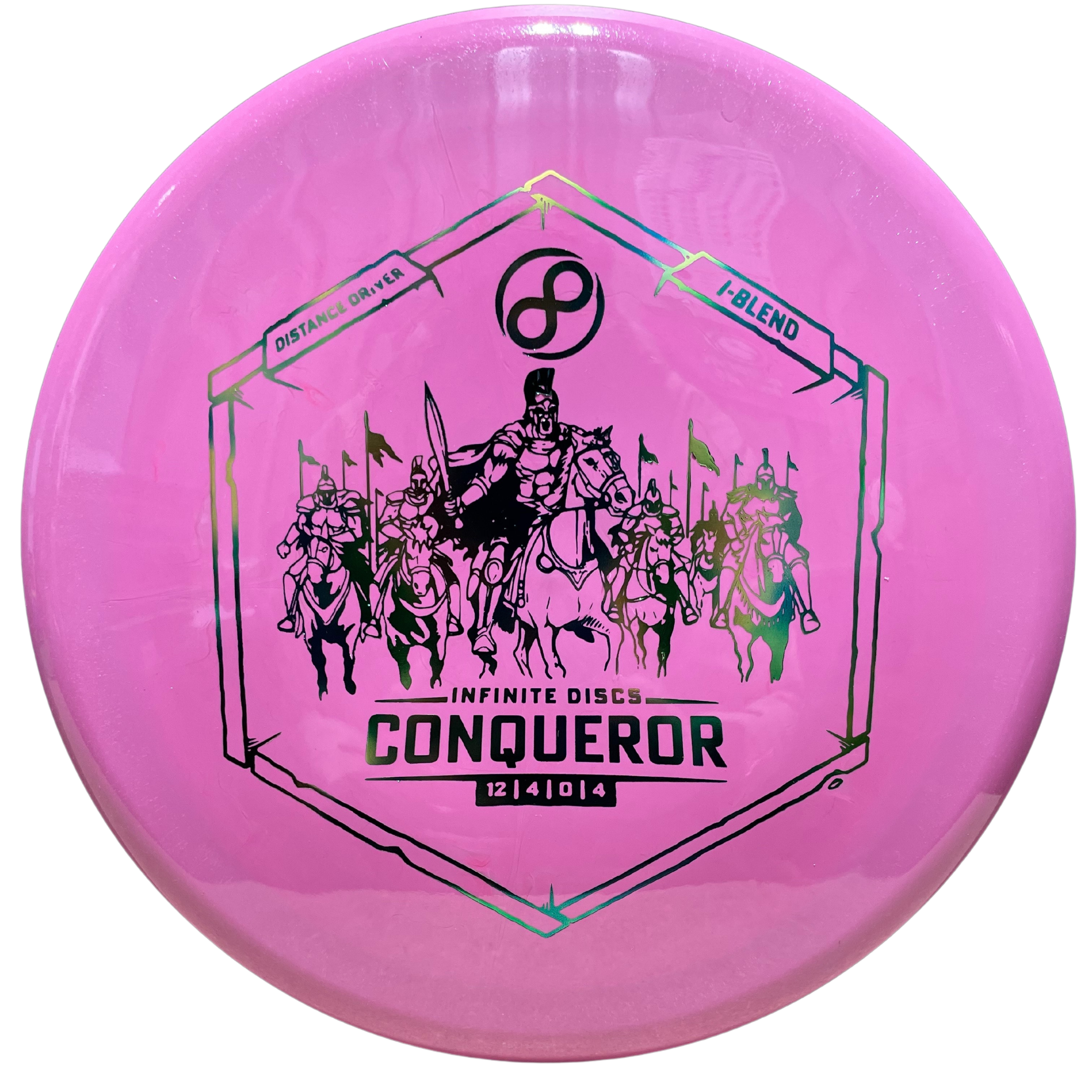 Pink Infinite Discs Conqueror I-Blend Disc Golf Driver
